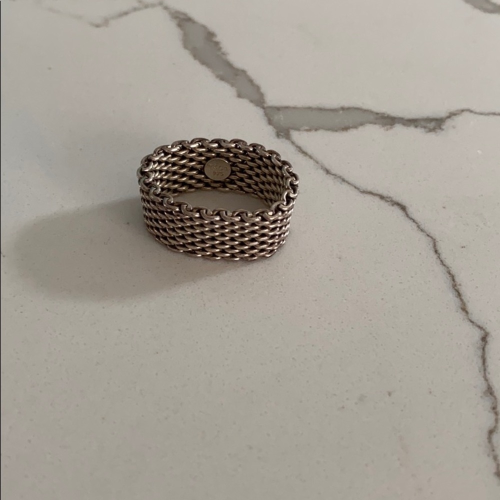Tiffany & Co. Womens Sterling Silver Ring